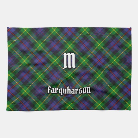 Clan Farquharson Tartan keukenhanddoek (Horizontaal)