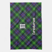 Clan Farquharson Tartan keukenhanddoek (Verticaal)