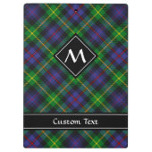 Clan Farquharson Tartan Klembord (Achterkant)