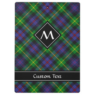 Clan Farquharson Tartan Klembord