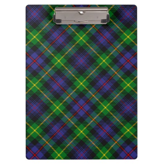 Clan Farquharson Tartan Klembord (Voorkant)
