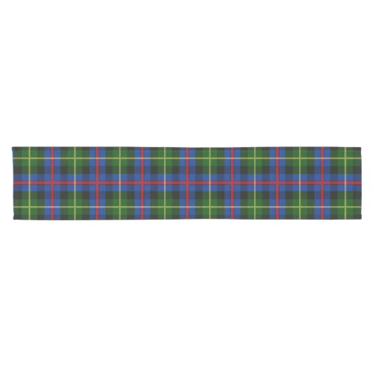Clan Farquharson Tartan Korte Tafelloper (Horizontaal)