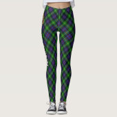 Clan Farquharson Tartan Leggings (Voorkant)