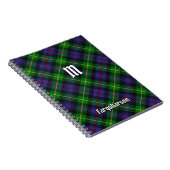 Clan Farquharson Tartan-Notitieboek Notitieboek (Rechterzijde)