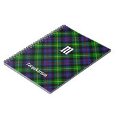 Clan Farquharson Tartan-Notitieboek Notitieboek (Linkerzijde)