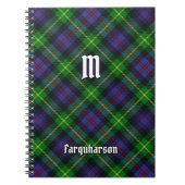 Clan Farquharson Tartan-Notitieboek Notitieboek (Voorkant)