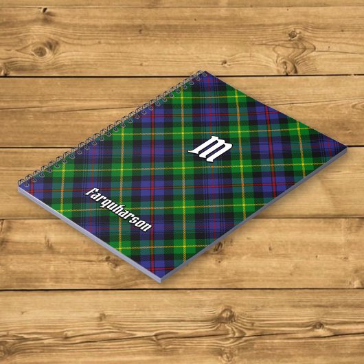 Clan Farquharson Tartan-Notitieboek Notitieboek