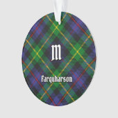 Clan Farquharson Tartan-Ornament Ornament (voorkant)