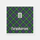 Clan Farquharson Tartan servetten (Voorkant)