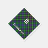 Clan Farquharson Tartan servetten (Hoek)