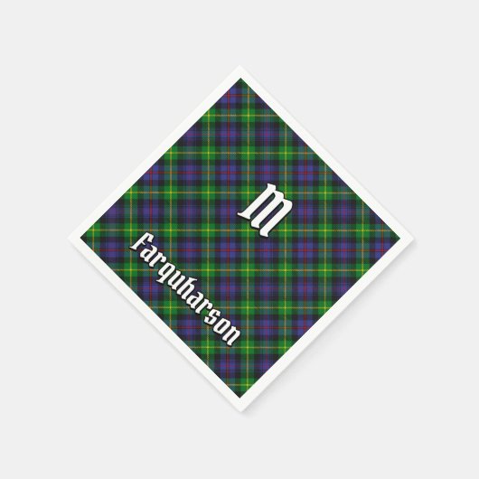 Clan Farquharson Tartan servetten (Hoek)