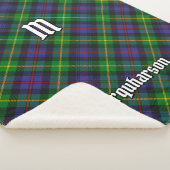 Clan Farquharson Tartan Sherpa Blanket Deken (3/4)