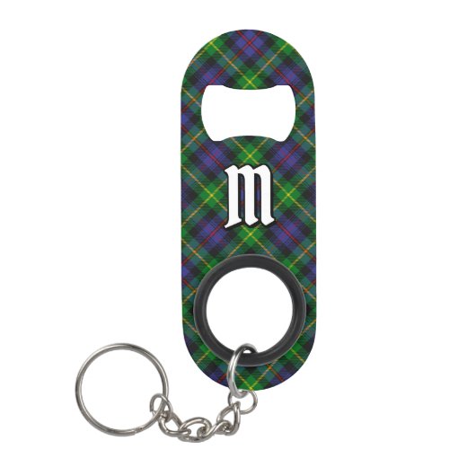 Clan Farquharson Tartan Sleutelhanger flesopener Mini Flessenopener (Voorkant)