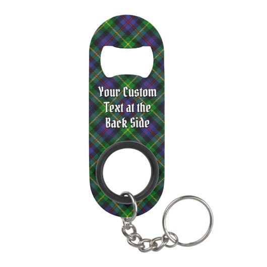 Clan Farquharson Tartan Sleutelhanger flesopener Mini Flessenopener (Achterkant)