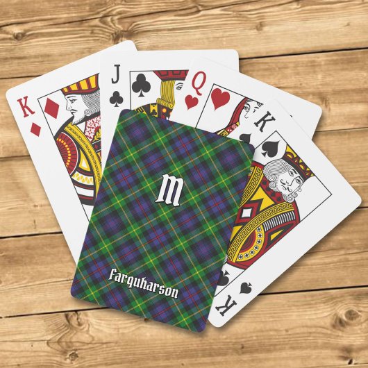 Clan Farquharson Tartan Speelkaarten