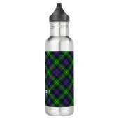 Clan Farquharson Tartan stalen waterfles Waterfles (Rechts)