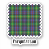 Clan Farquharson Tartan Sticker (Voorkant)