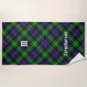 Clan Farquharson Tartan Strandlaken (Voorkant)