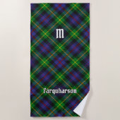 Clan Farquharson Tartan Strandlaken (Voorkant)