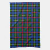 Clan Farquharson Tartan Theedoek (Verticaal)