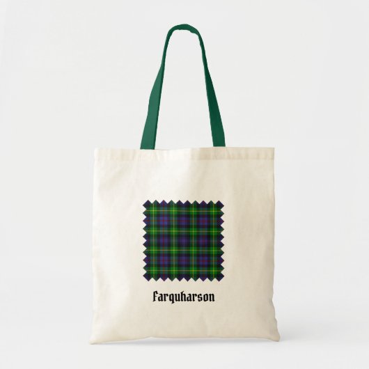 Clan Farquharson Tartan Tote Bag (Voorkant)