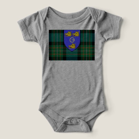  Clan Ferguson baby bodysuit romper (Design voorkant)