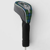 Clan Ferguson Crest & Atholl Tartan Golfheadcover (Schuin)