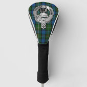 Clan Ferguson Crest & Atholl Tartan Golfheadcover (Voorkant)