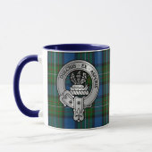 Clan Ferguson Crest & Atholl Tartan Mok (Links)