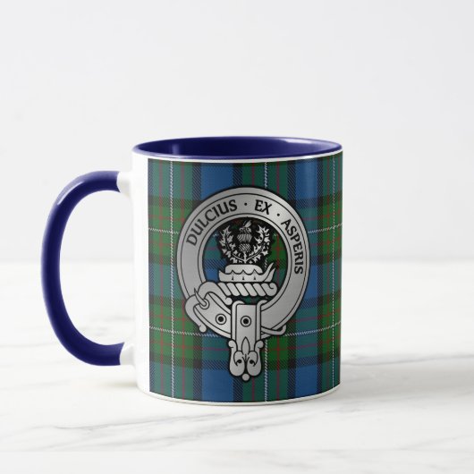 Clan Ferguson Crest & Atholl Tartan Mok (Links)