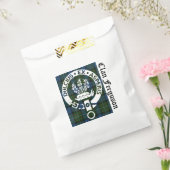 Clan Ferguson Crest Badge & Tartan Bedankzakje (Gezegeld)