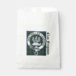 Clan Ferguson Crest Badge & Tartan Bedankzakje