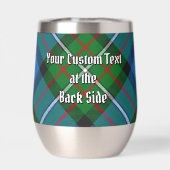 Clan Ferguson Crest over Tartan (Achterkant)