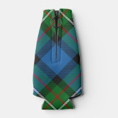 Clan Ferguson Crest over Tartan Bottelkoeler Flesjeskoeler (Achterkant)