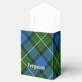 Clan Ferguson Crest over Tartan Favor Box Bedankdoosjes (Geopend)