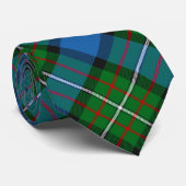 Clan Ferguson Crest over Tartan Stropdas (Opgerold)