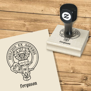 Clan Ferguson Crest Rubber Stempel