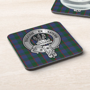 Clan Ferguson Crest & Tartan Bier Onderzetter