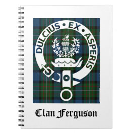 Clan Ferguson Crest Tartan Notitieboek