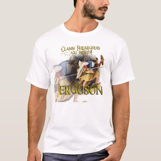 Clan Ferguson Highland Games T-shirt (Voorkant)