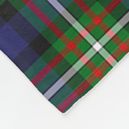 Clan Ferguson Modern Tartan Pset Fleece Deken (Hoek)