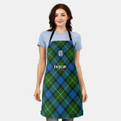 Clan Ferguson Tartan Apron Schort (Gedragen)