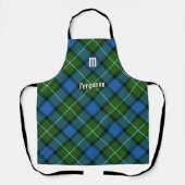 Clan Ferguson Tartan Apron Schort (Voorkant)