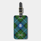 Clan Ferguson Tartan Bagage Label (Voorkant verticaal)