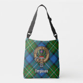 Clan Ferguson Tartan Crossbody Tas (Voorkant)