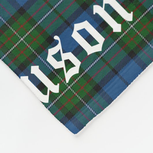 Clan Ferguson Tartan Fleece Deken (Hoek)