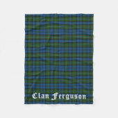 Clan Ferguson Tartan Fleece Deken (Voorkant)
