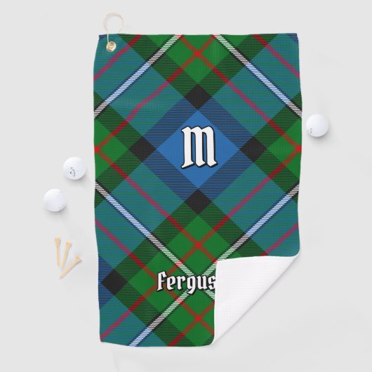 Clan Ferguson Tartan Golf Towel Golfhanddoek (Insitu)
