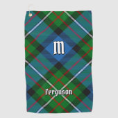 Clan Ferguson Tartan Golf Towel Golfhanddoek (Voorkant)