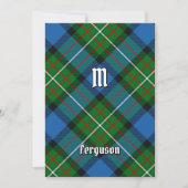 Clan Ferguson Tartan Kaart (Voorkant)